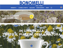 Tablet Screenshot of bonomelli.it